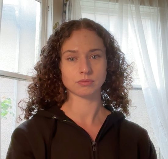 Portrait of Alison Bosley.